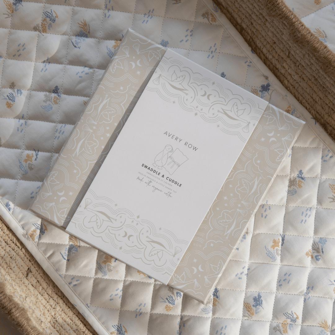 Avery Row | Swaddle & Cuddle New Baby Gift Set | Coastline Avery Row Wholesale 