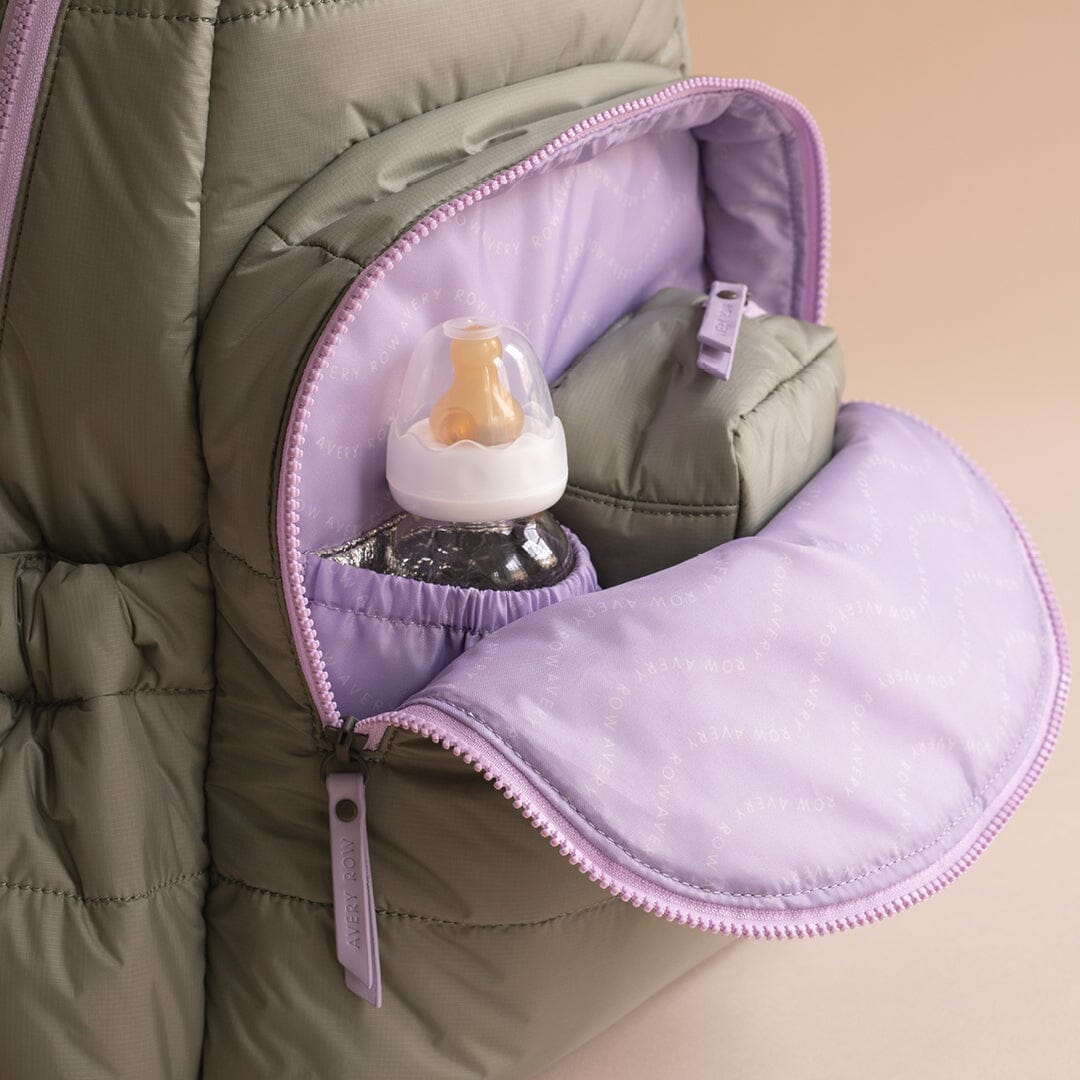 Baby Changing Backpack - Olive Changing Bags & Travel Changing Mats Avery Row Wholesale 
