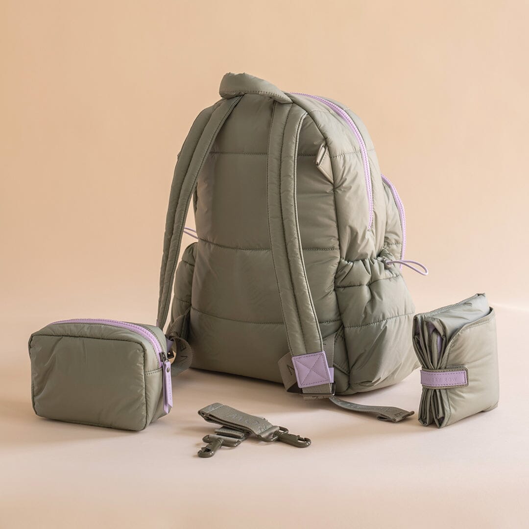 Baby Changing Backpack - Olive Changing Bags & Travel Changing Mats Avery Row Wholesale 