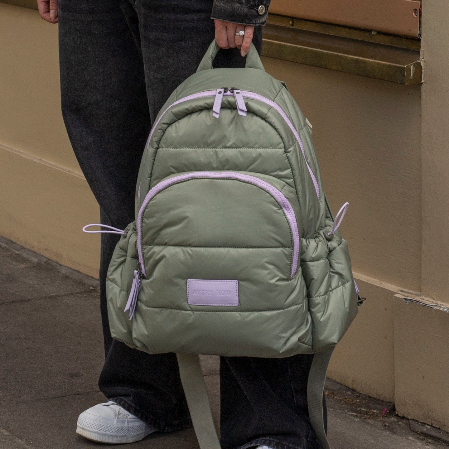 Baby Changing Backpack - Olive Changing Bags & Travel Changing Mats Avery Row Wholesale 