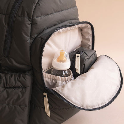 Baby Changing Backpack - Soft Black Changing Bags & Travel Changing Mats Avery Row Wholesale 