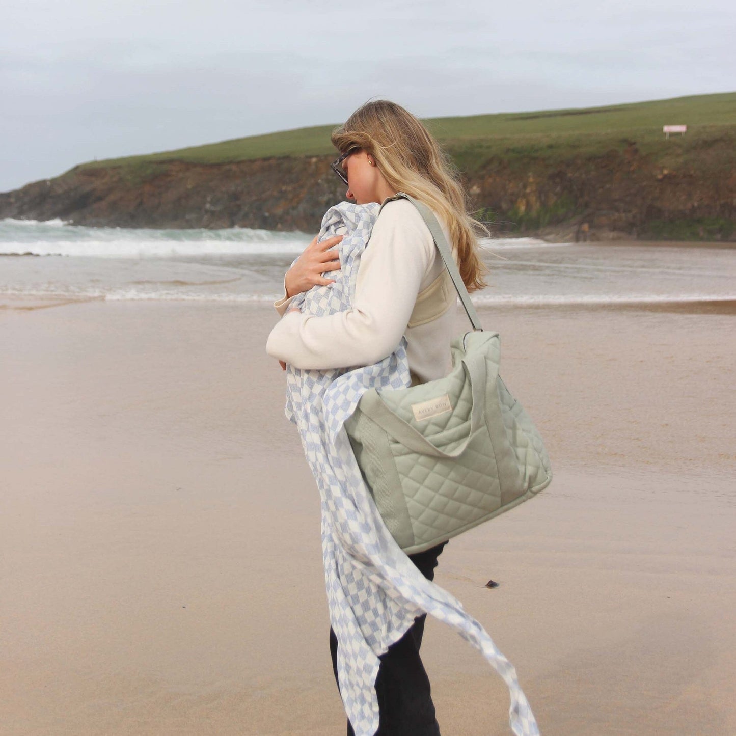 Baby Changing Bag - Sage Changing Bags & Travel Changing Mats Avery Row Wholesale 