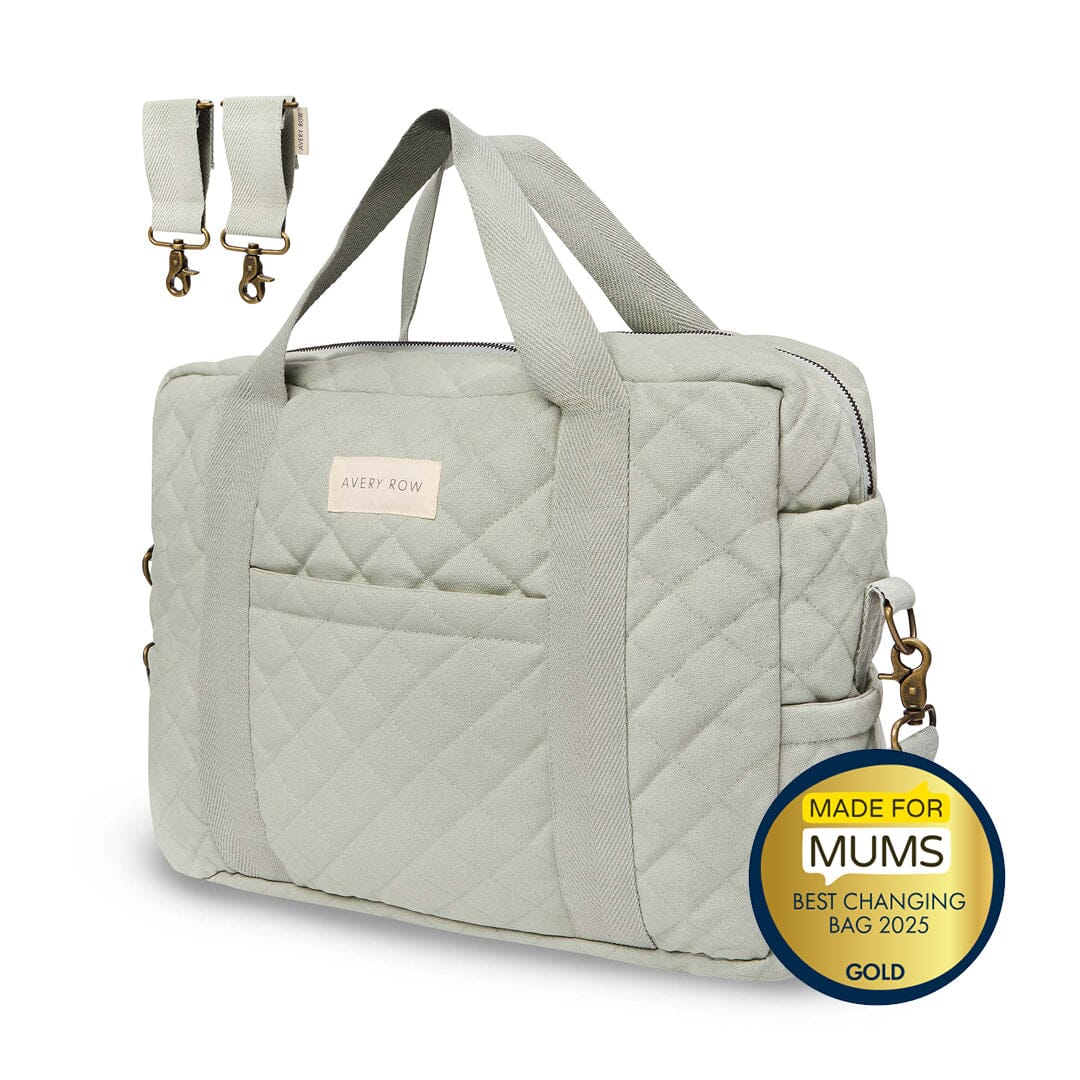 Baby Changing Bag - Sage Changing Bags & Travel Changing Mats Avery Row Wholesale 