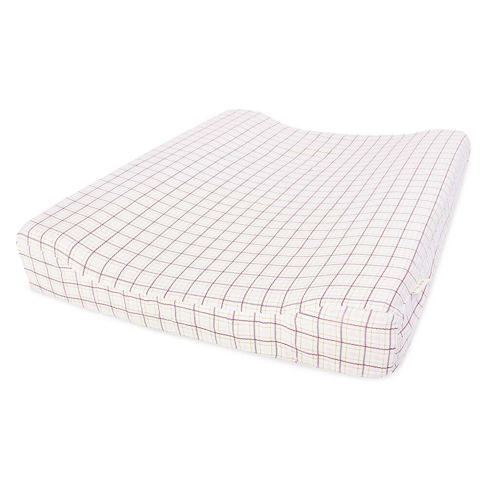 Baby Changing Mat - Pink Check Baby Changing Avery Row Wholesale 