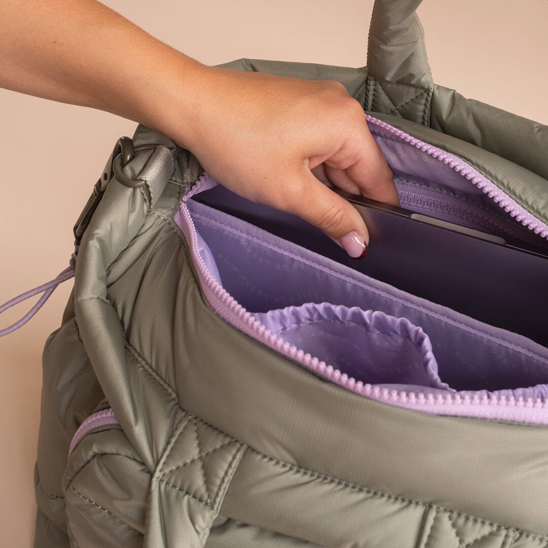 Baby Changing Tote Bag - Olive Changing Bags & Travel Changing Mats Avery Row Wholesale 