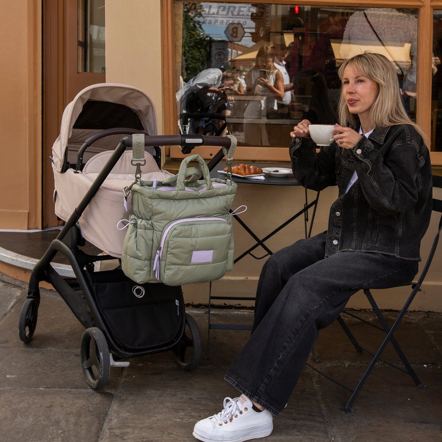 Baby Changing Tote Bag - Olive Changing Bags & Travel Changing Mats Avery Row Wholesale 