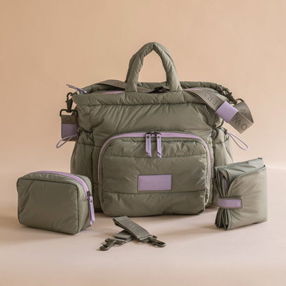 Baby Changing Tote Bag - Olive Changing Bags & Travel Changing Mats Avery Row Wholesale 