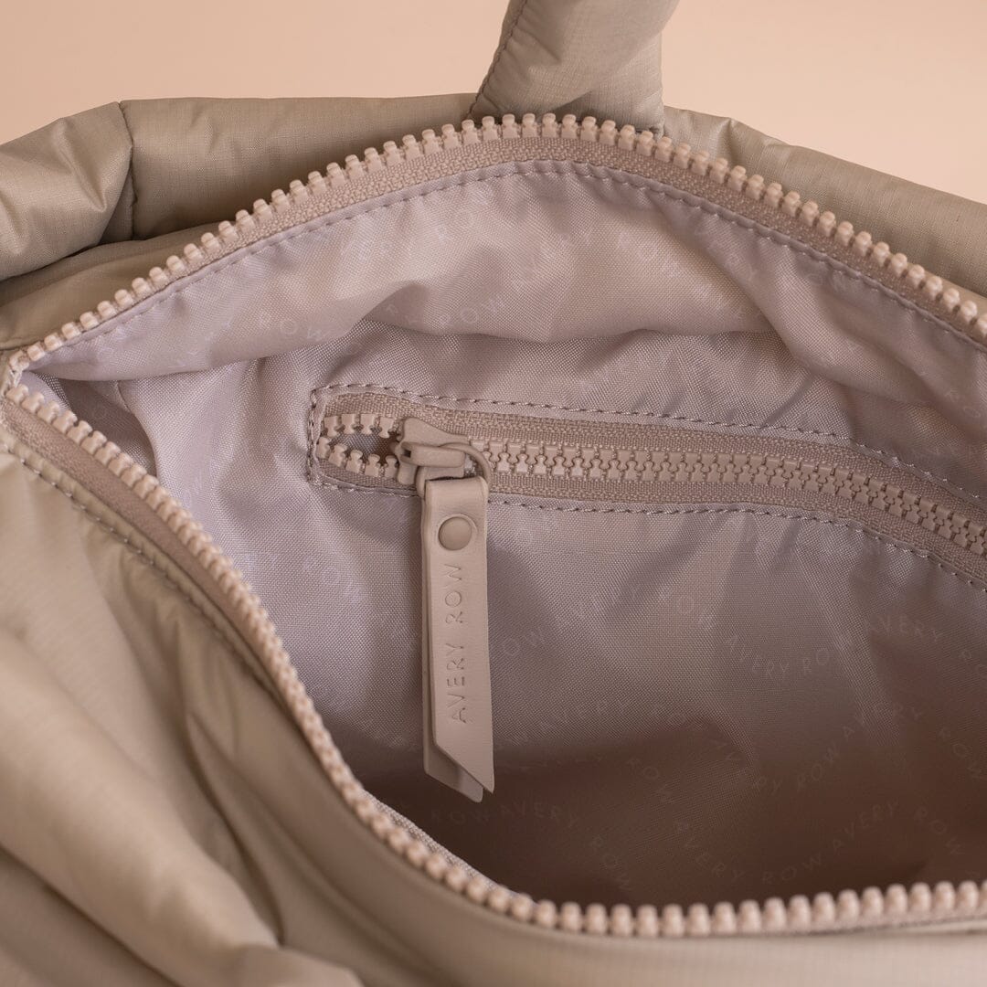 Baby Changing Tote Bag - Oyster Changing Bags & Travel Changing Mats Avery Row Wholesale 
