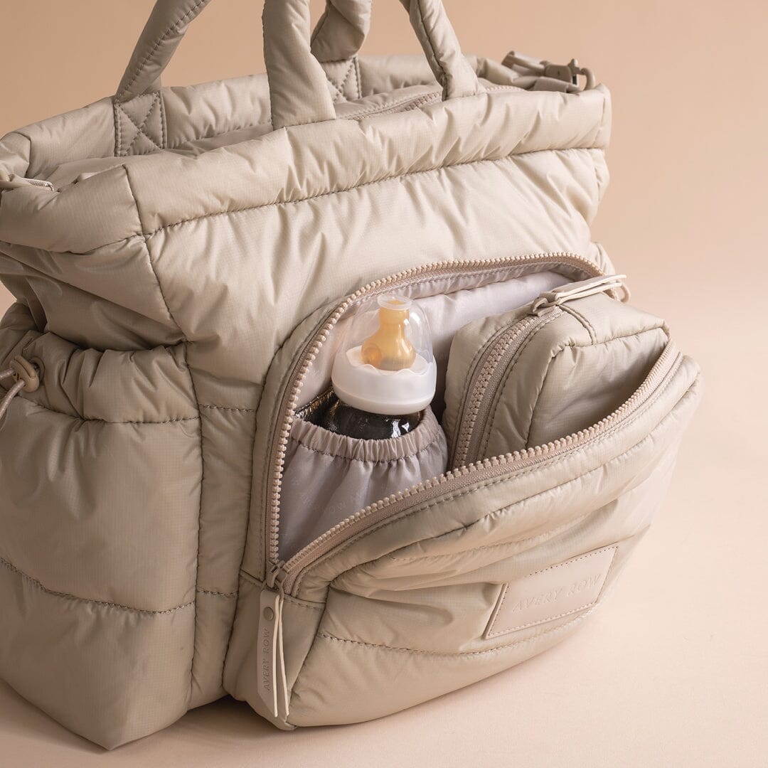 Baby Changing Tote Bag - Oyster Changing Bags & Travel Changing Mats Avery Row Wholesale 