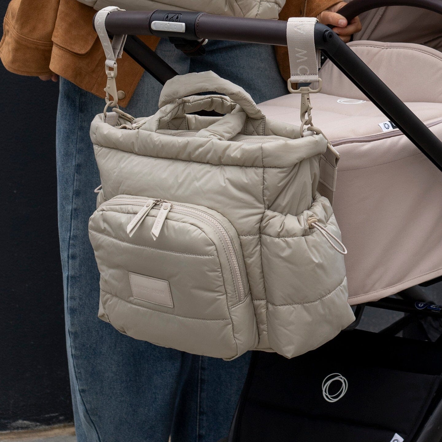 Baby Changing Tote Bag - Oyster Changing Bags & Travel Changing Mats Avery Row Wholesale 