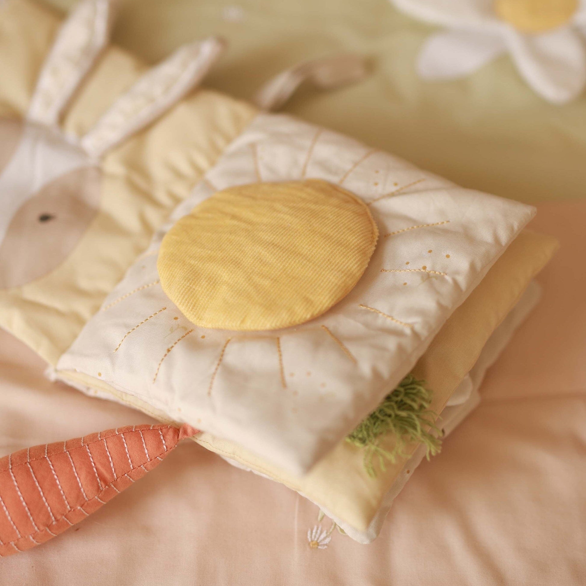 Baby Fabric Book- Bunny Tales Activity Avery Row Wholesale 