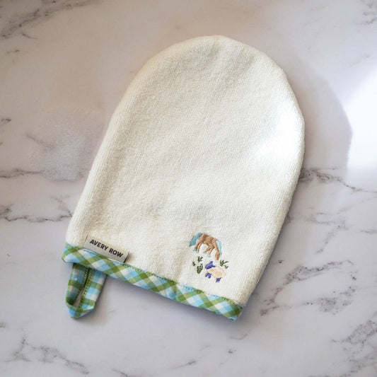 Bath Mitt - Little Farm Towelling Avery Row Wholesale 