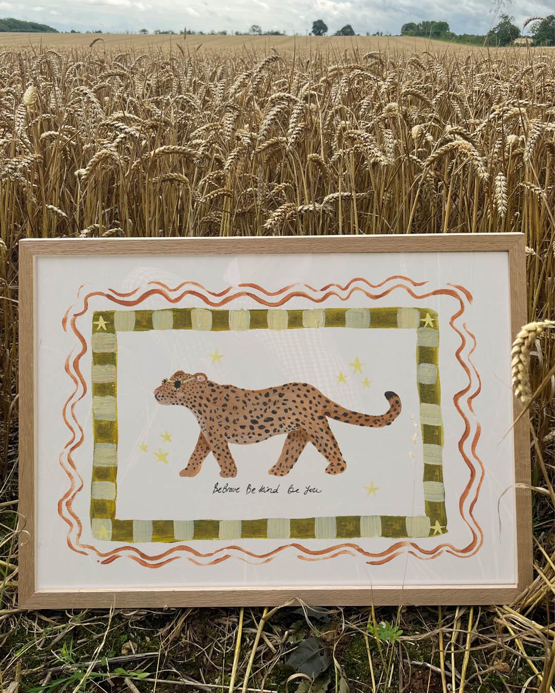 Be You - Jaguar Art Print Art Print Lion & The Pear 