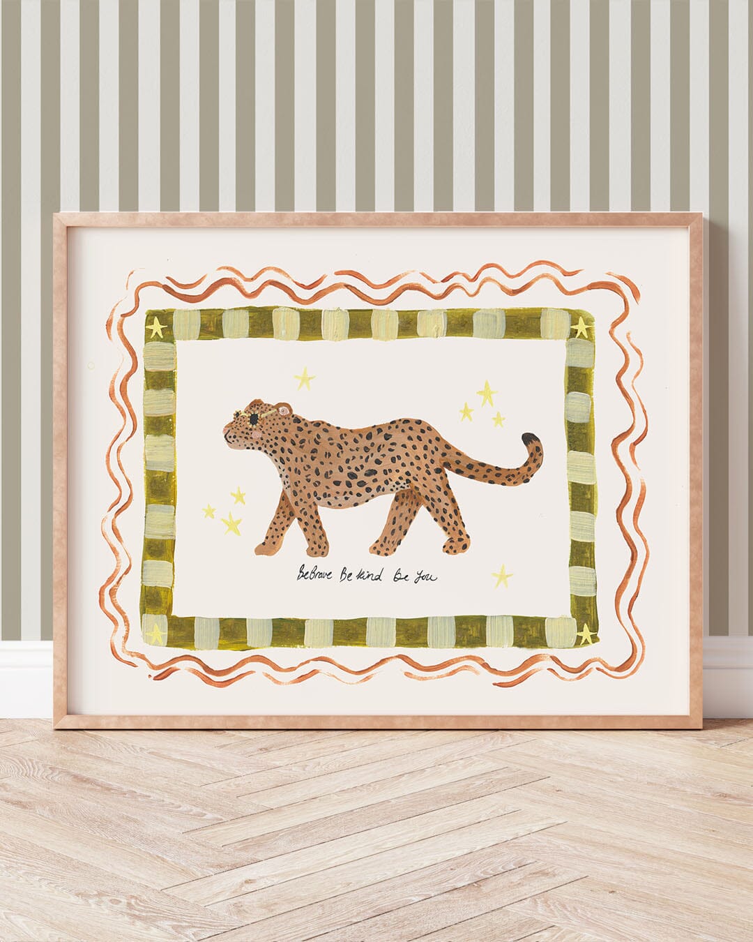 Be You - Jaguar Art Print Art Print Lion & The Pear 