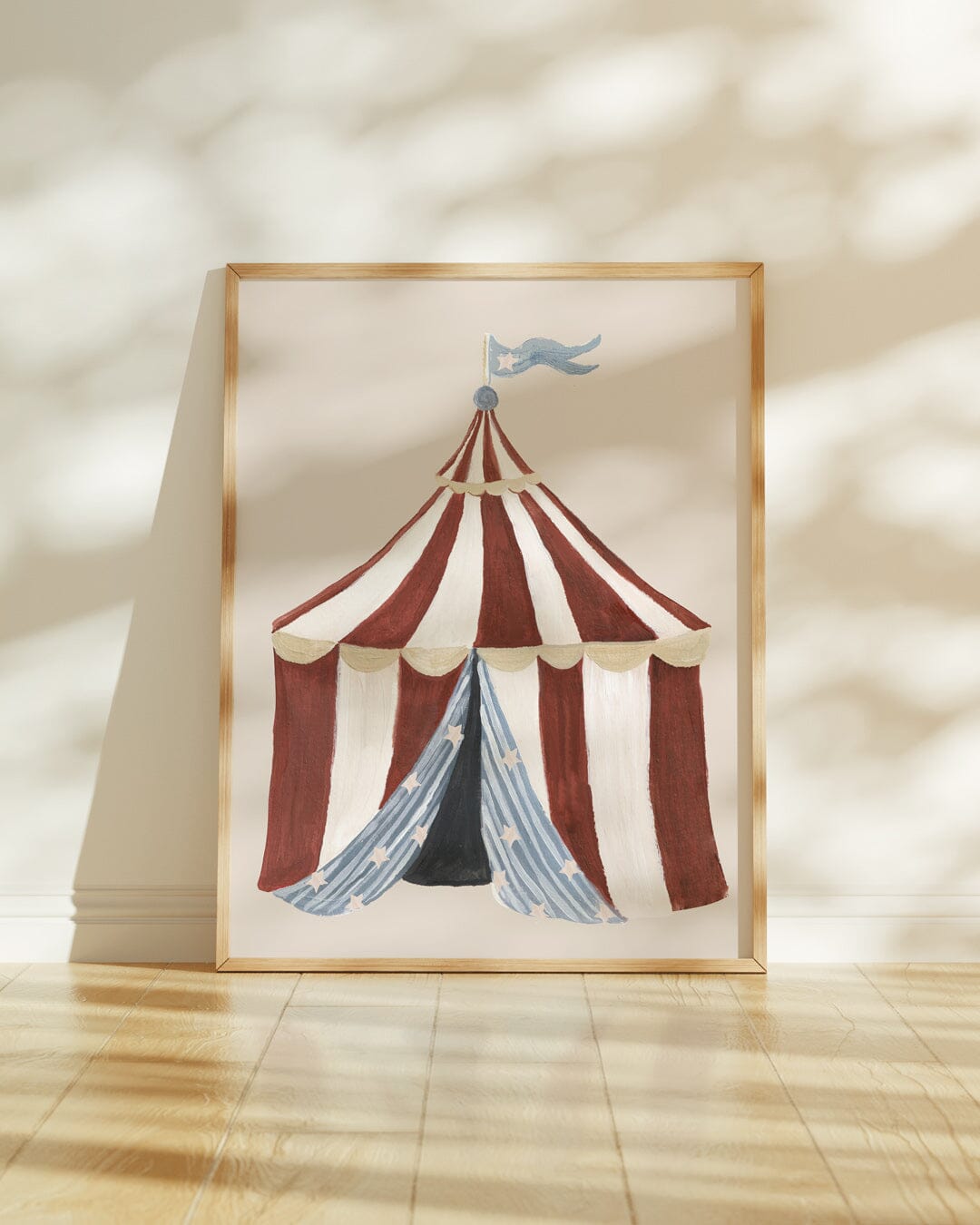 Big Top Tent - Circus Art Print Art Print Lion & The Pear 