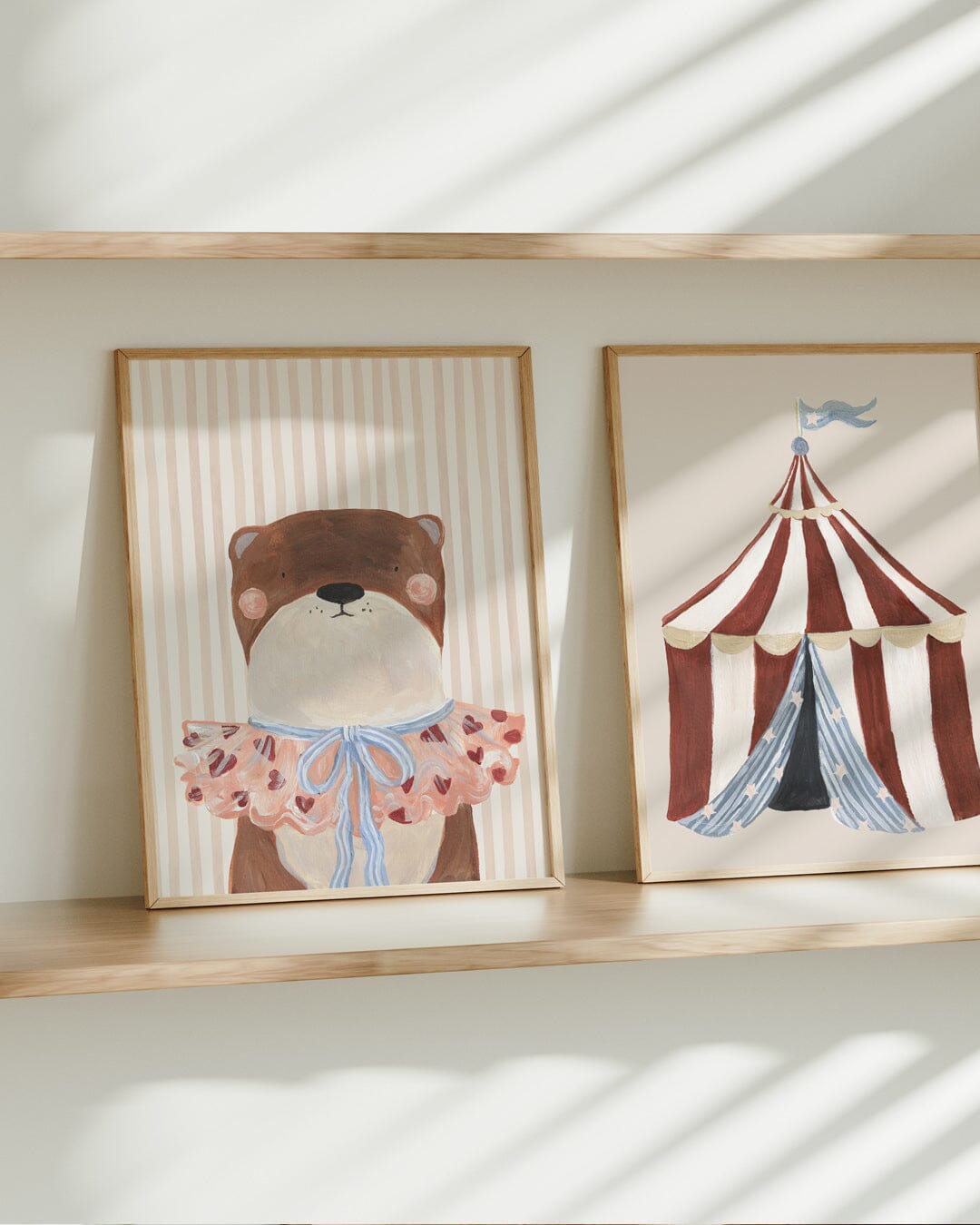 Big Top Tent - Circus Art Print Art Print Lion & The Pear 
