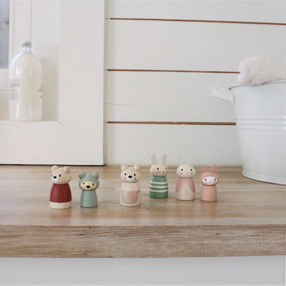 Bunny Tales small world open ended ThreadBeardesign 