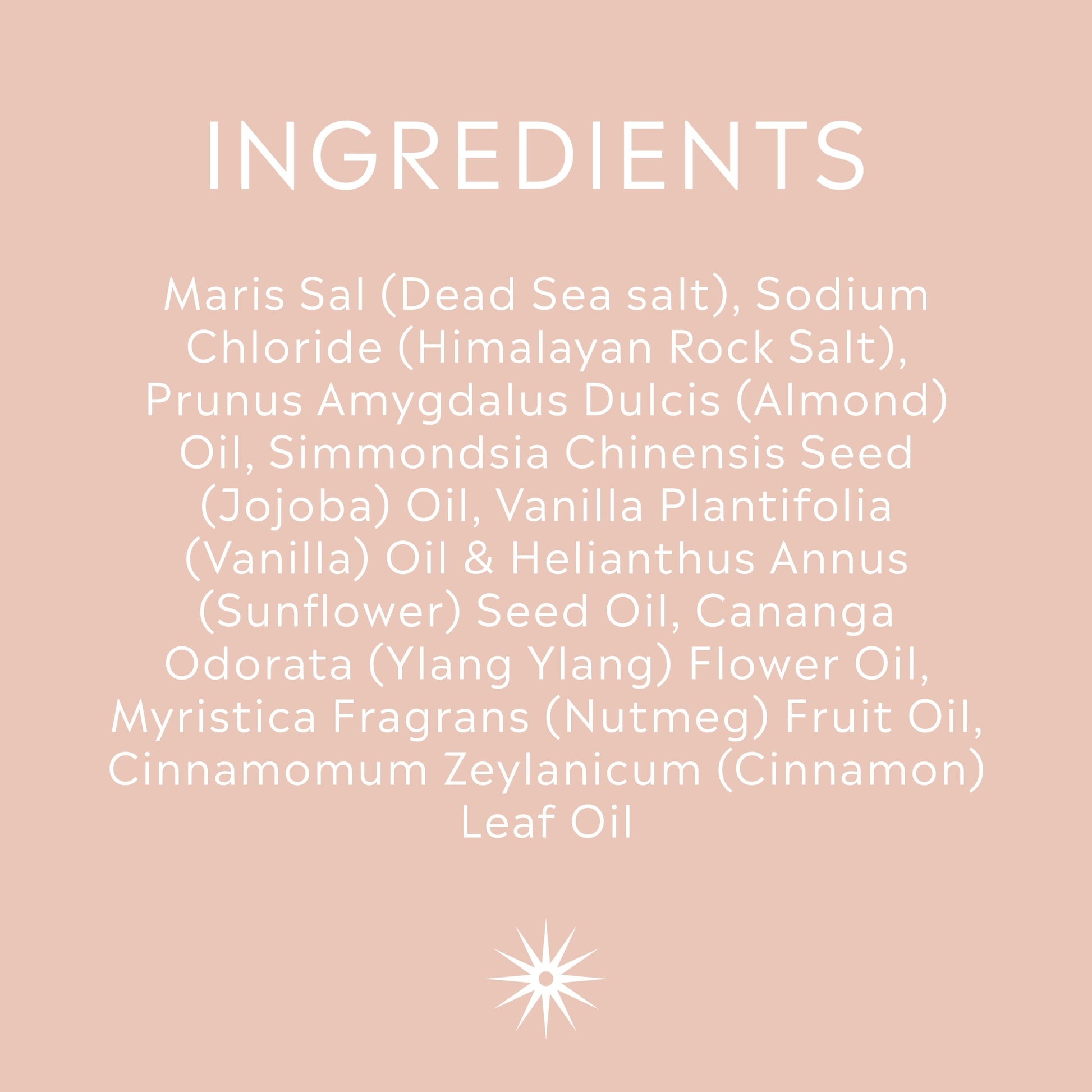 CHAI LATTE Body Scrub Salt + Steam 