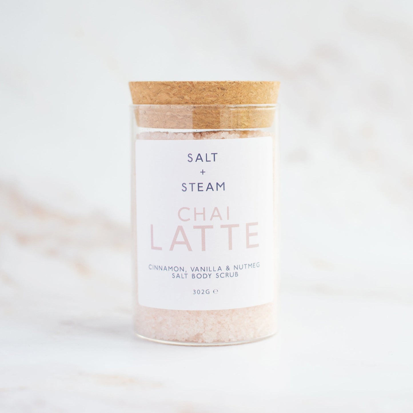 CHAI LATTE Body Scrub Salt + Steam 
