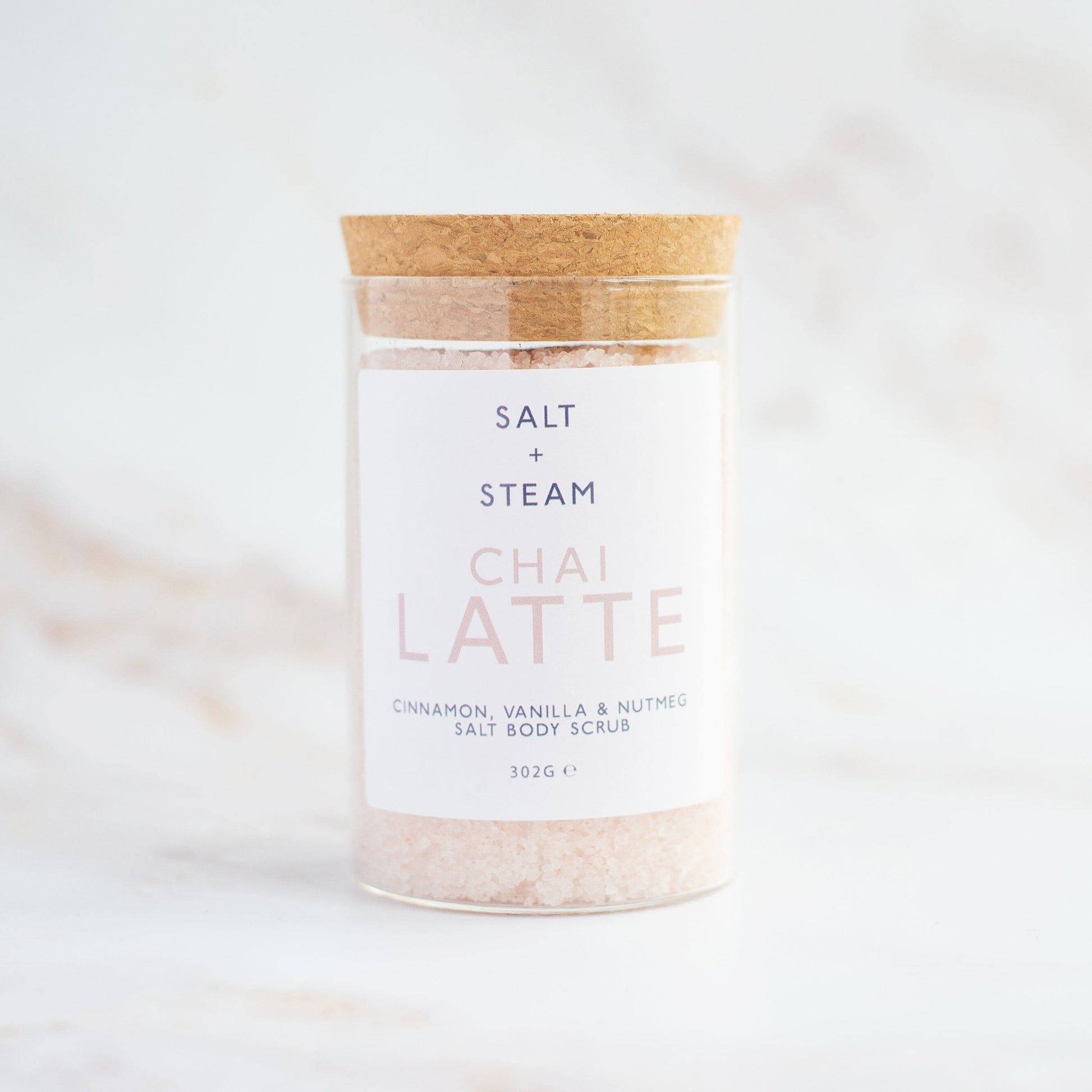 CHAI LATTE Body Scrub Salt + Steam 