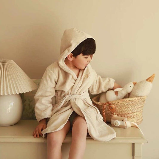 Children's Towelling Robe - Mouse Towelling Avery Row Wholesale 