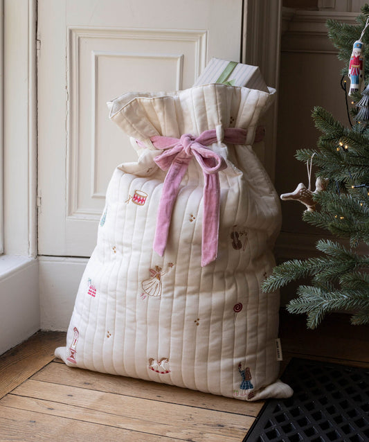 Christmas Present Sack - Sugar Plum Fairy Christmas Avery Row Wholesale 