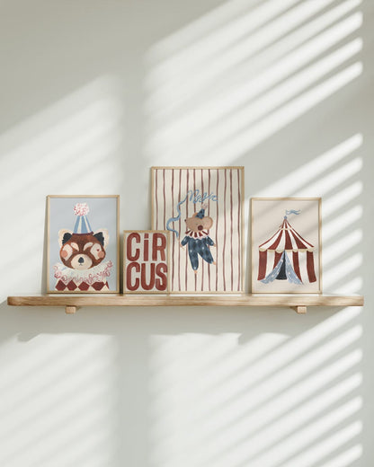 'Circus' - Word Art Print Art Print Lion & The Pear 