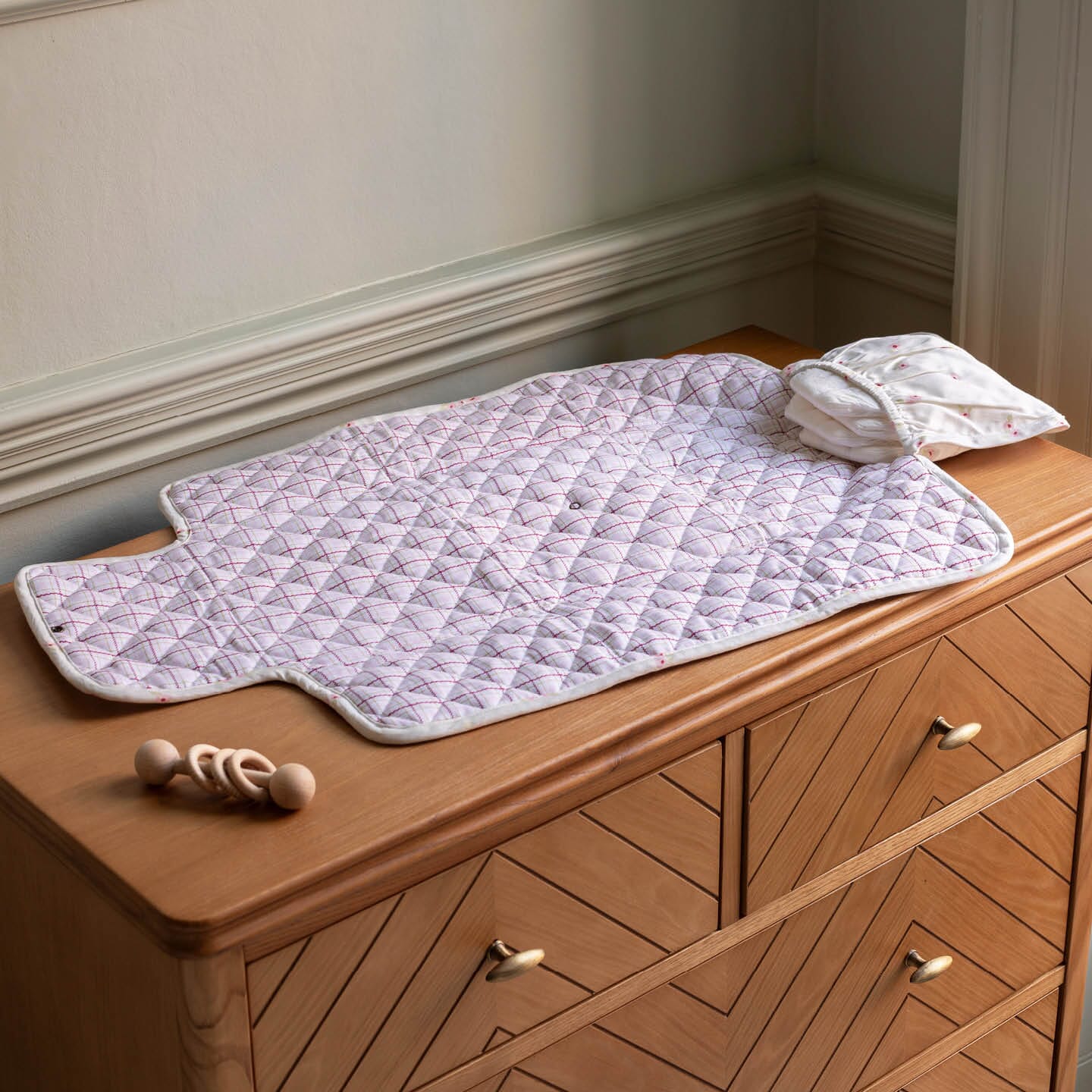 Cotton Travel Baby Changing Mat - Anemone Changing Bags & Travel Changing Mats Avery Row Wholesale 