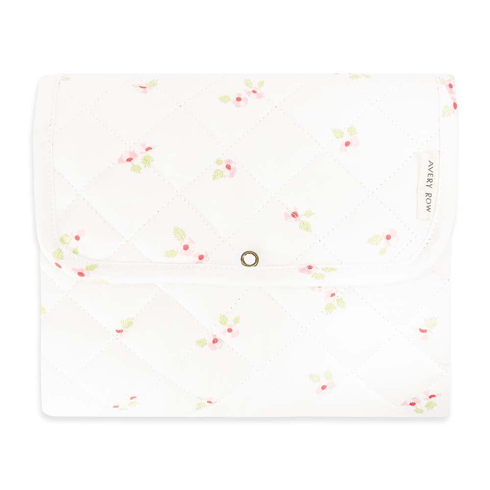 Cotton Travel Baby Changing Mat - Anemone Changing Bags & Travel Changing Mats Avery Row Wholesale 