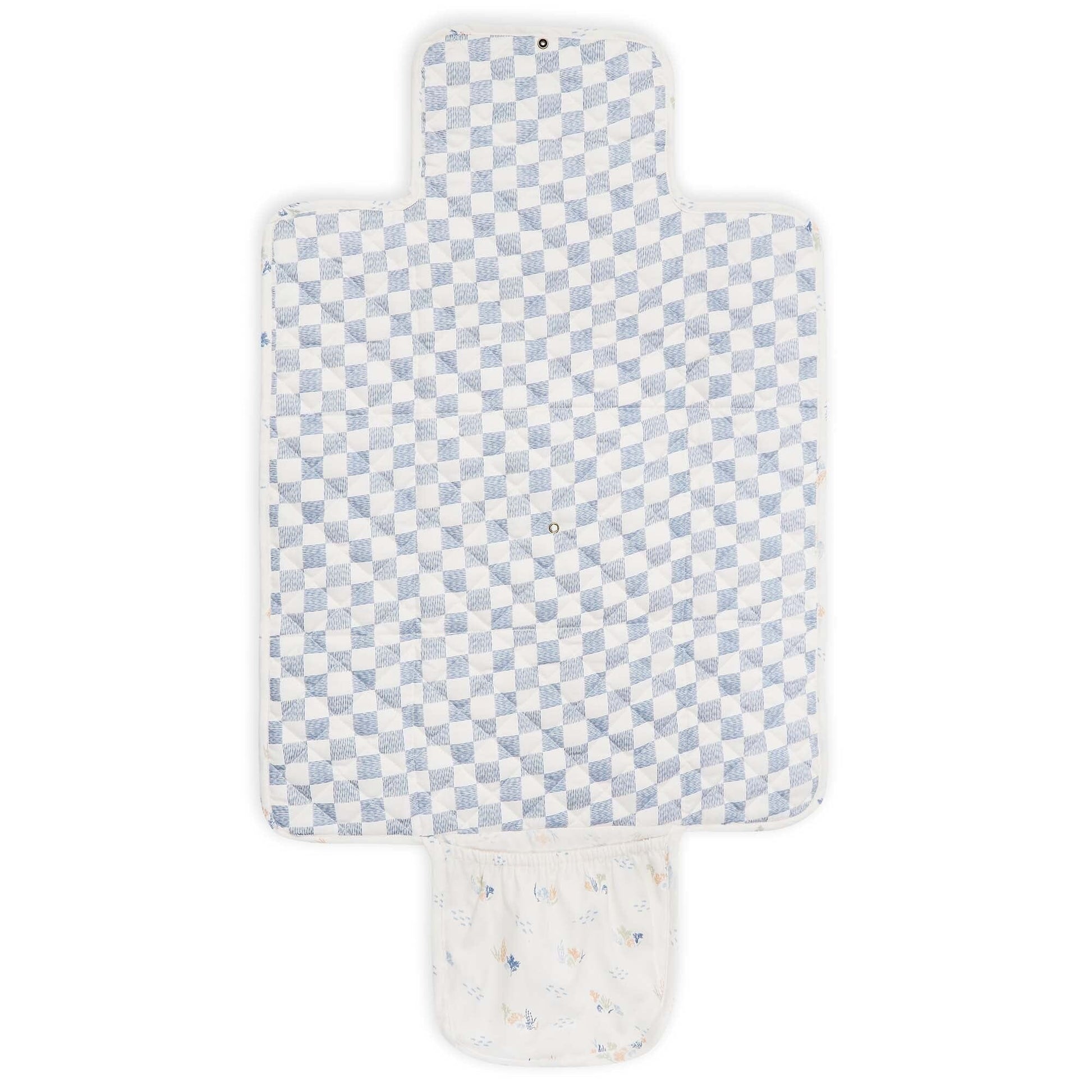 Cotton Travel Baby Changing Mat - Coastline Changing Bags & Travel Changing Mats Avery Row Wholesale 