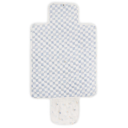 Cotton Travel Baby Changing Mat - Coastline Changing Bags & Travel Changing Mats Avery Row Wholesale 