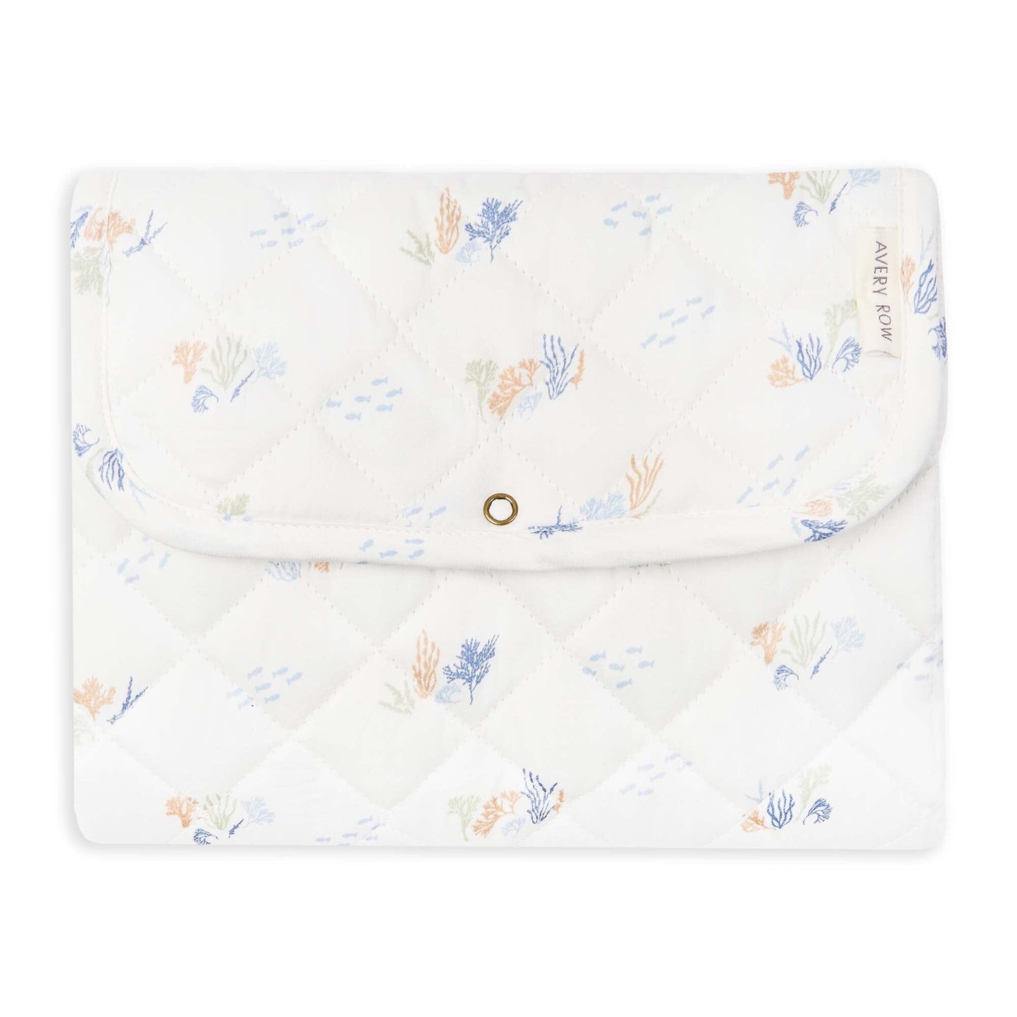 Cotton Travel Baby Changing Mat - Coastline Changing Bags & Travel Changing Mats Avery Row Wholesale 