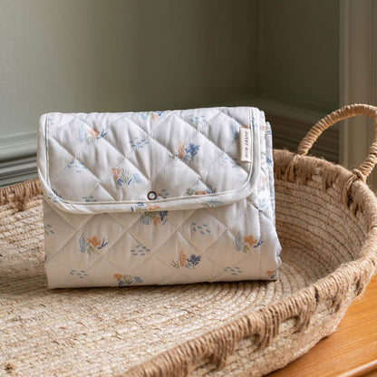 Cotton Travel Baby Changing Mat - Coastline Changing Bags & Travel Changing Mats Avery Row Wholesale 