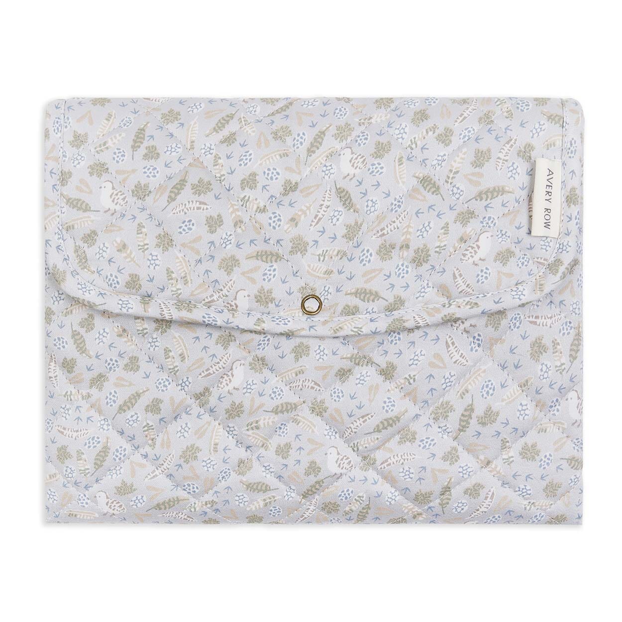 Cotton Travel Baby Changing Mat - Nature Trail Changing Bags & Travel Changing Mats Avery Row Wholesale 