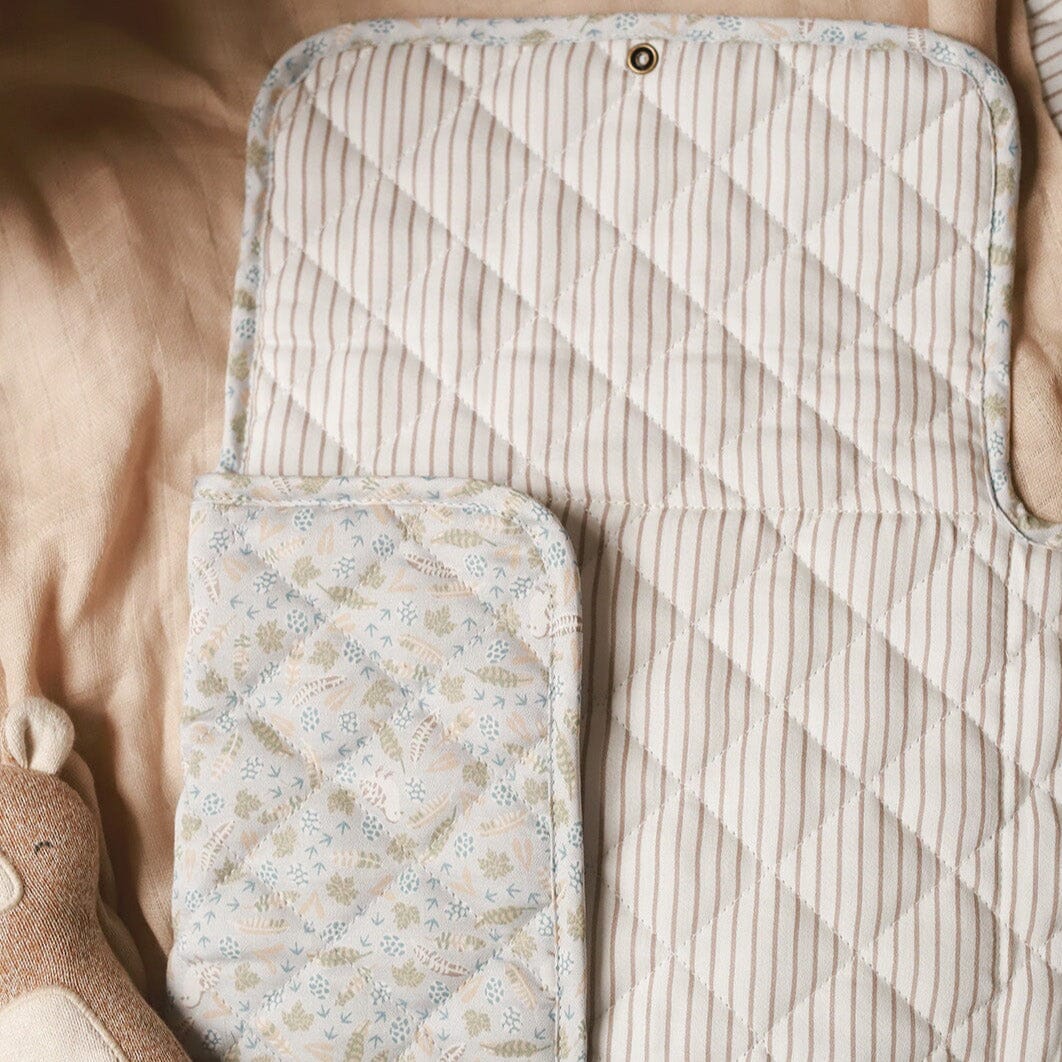 Cotton Travel Baby Changing Mat - Nature Trail Changing Bags & Travel Changing Mats Avery Row Wholesale 