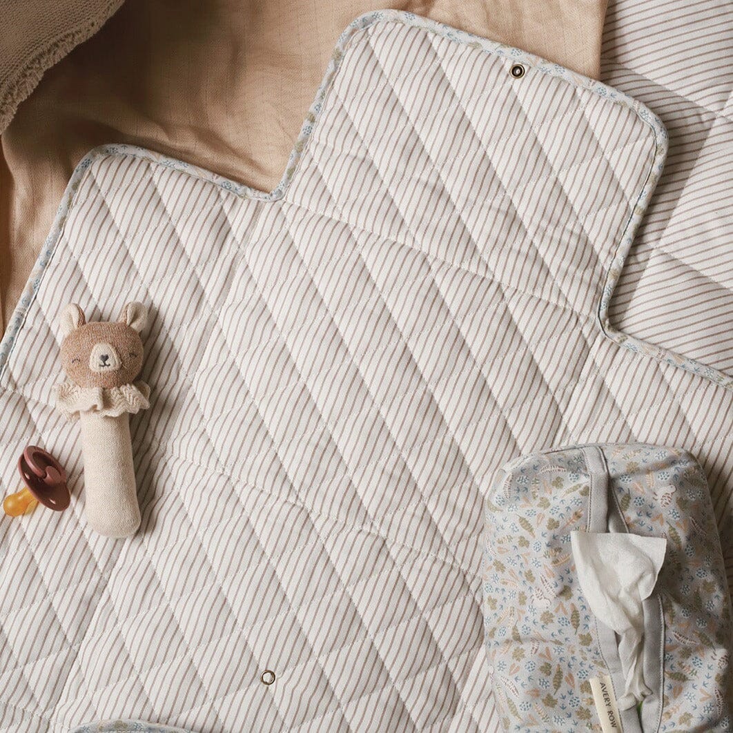 Cotton Travel Baby Changing Mat - Nature Trail Changing Bags & Travel Changing Mats Avery Row Wholesale 