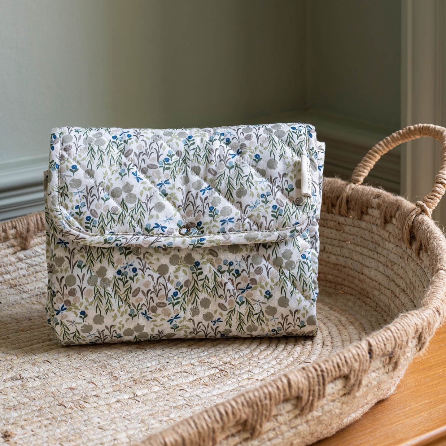 Cotton Travel Baby Changing Mat - Riverbank Changing Bags & Travel Changing Mats Avery Row Wholesale 