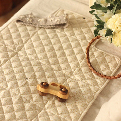 Cotton Travel Baby Changing Mat - Wild Chamomile Changing Bags & Travel Changing Mats Avery Row Wholesale 