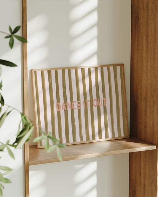 Positive affirmation wall art for children’s space