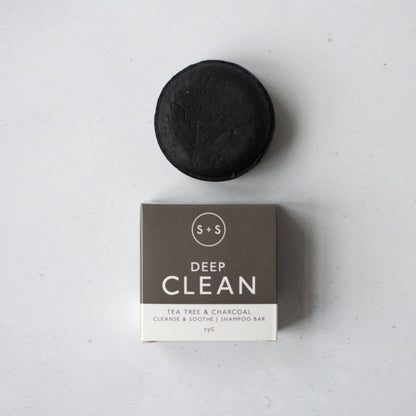 DEEP CLEAN SHAMPOO BAR Shampoo Bar Salt + Steam 
