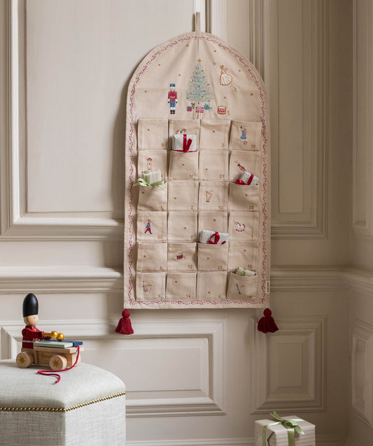 Fabric Advent Calendar - The Nutcracker Christmas Avery Row Wholesale 