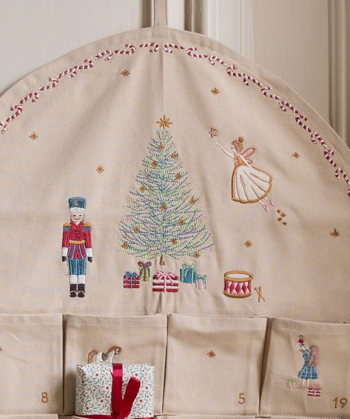 Fabric Advent Calendar - The Nutcracker Christmas Avery Row Wholesale 