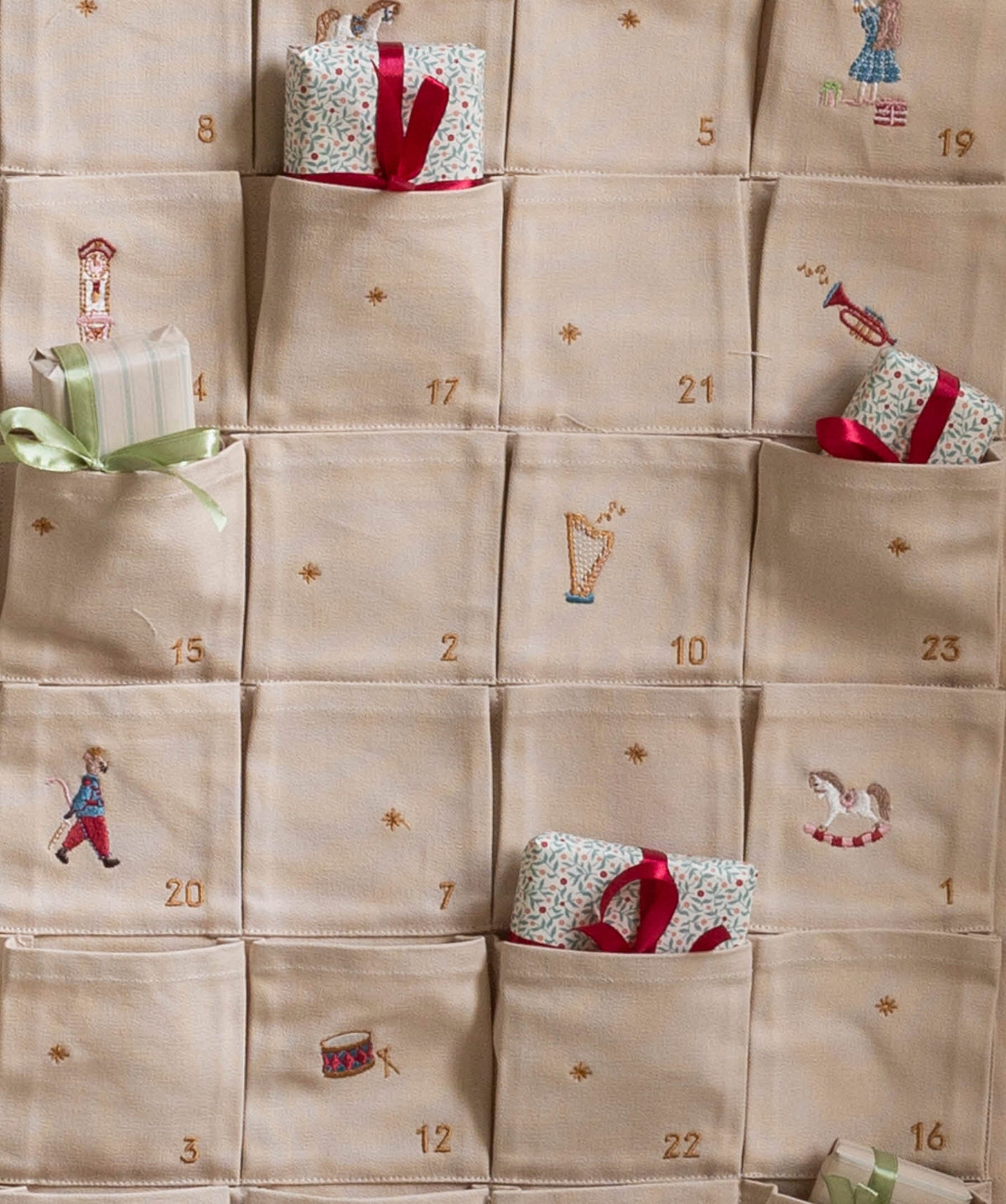 Fabric Advent Calendar - The Nutcracker Christmas Avery Row Wholesale 