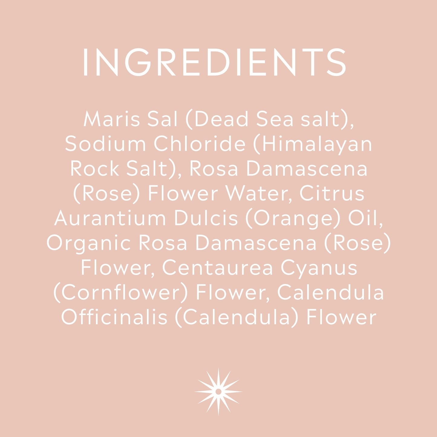 FLOWER CHILD Facial Steam Salt + Steam 