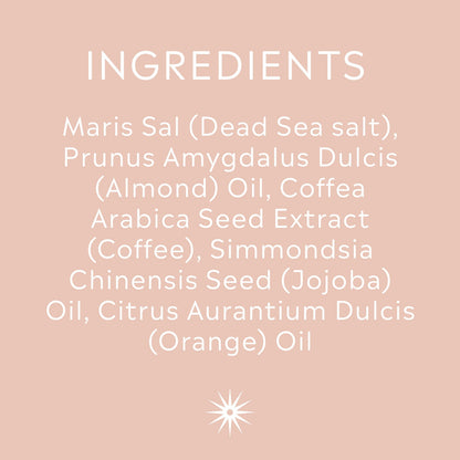 FRENCH PRESS Body Scrub Salt + Steam 