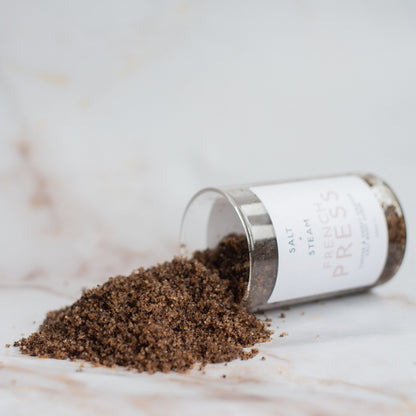 FRENCH PRESS Body Scrub Salt + Steam 
