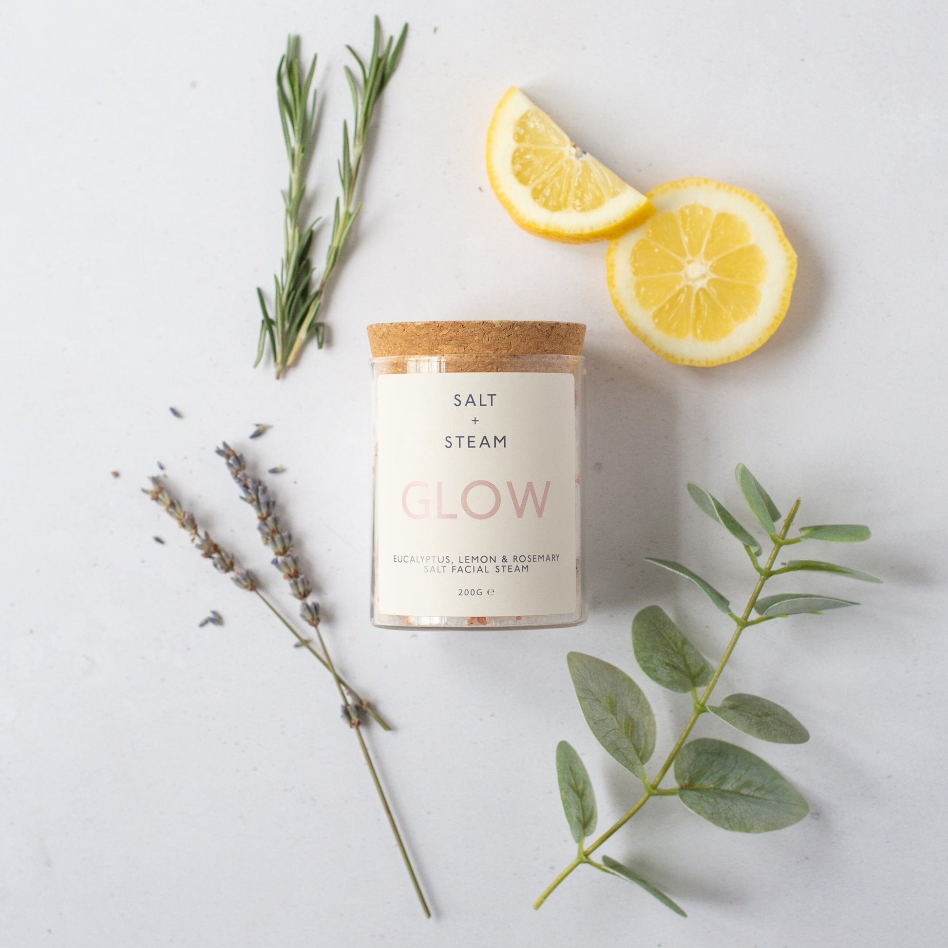 GLOW Facial Steam Salt + Steam 