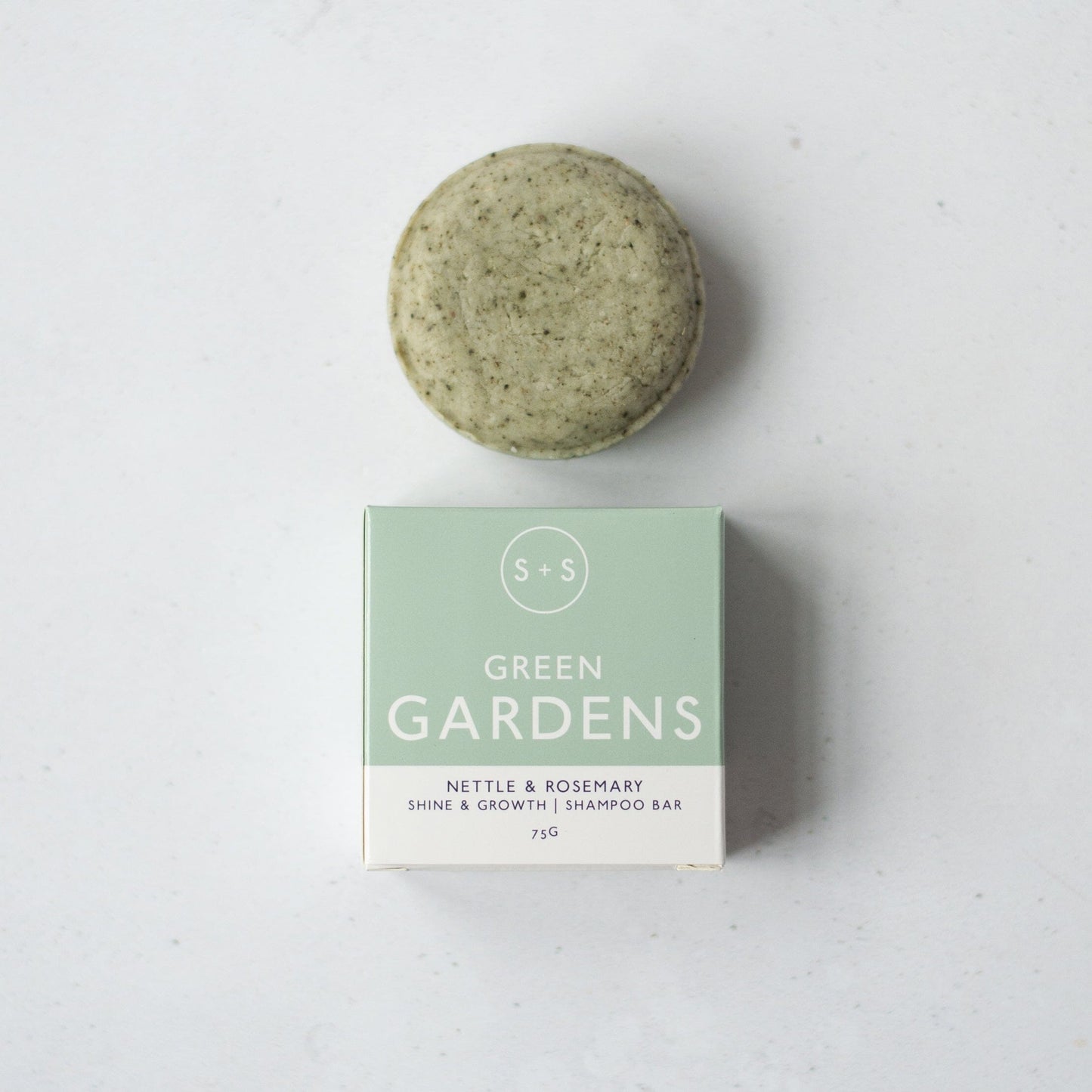 GREEN GARDENS SHAMPOO BAR Shampoo Bar Salt + Steam 