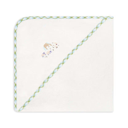 Hooded Towel - Baby - Little Farm Towelling Avery Row Wholesale 