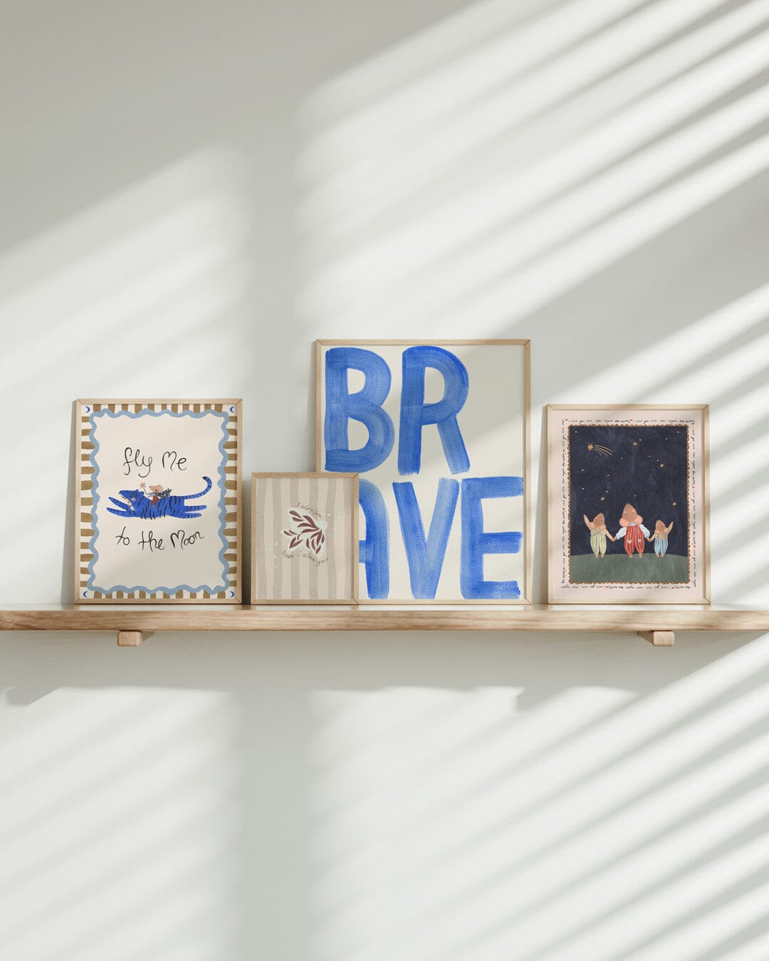 I Need You - Three Mice Art Print Art Print Lion & The Pear 